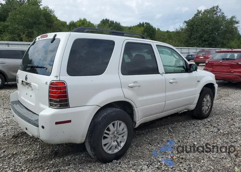2005 Mercury Mariner z USA, uszkodzony, nr VIN 4M2YU56135DJ10118